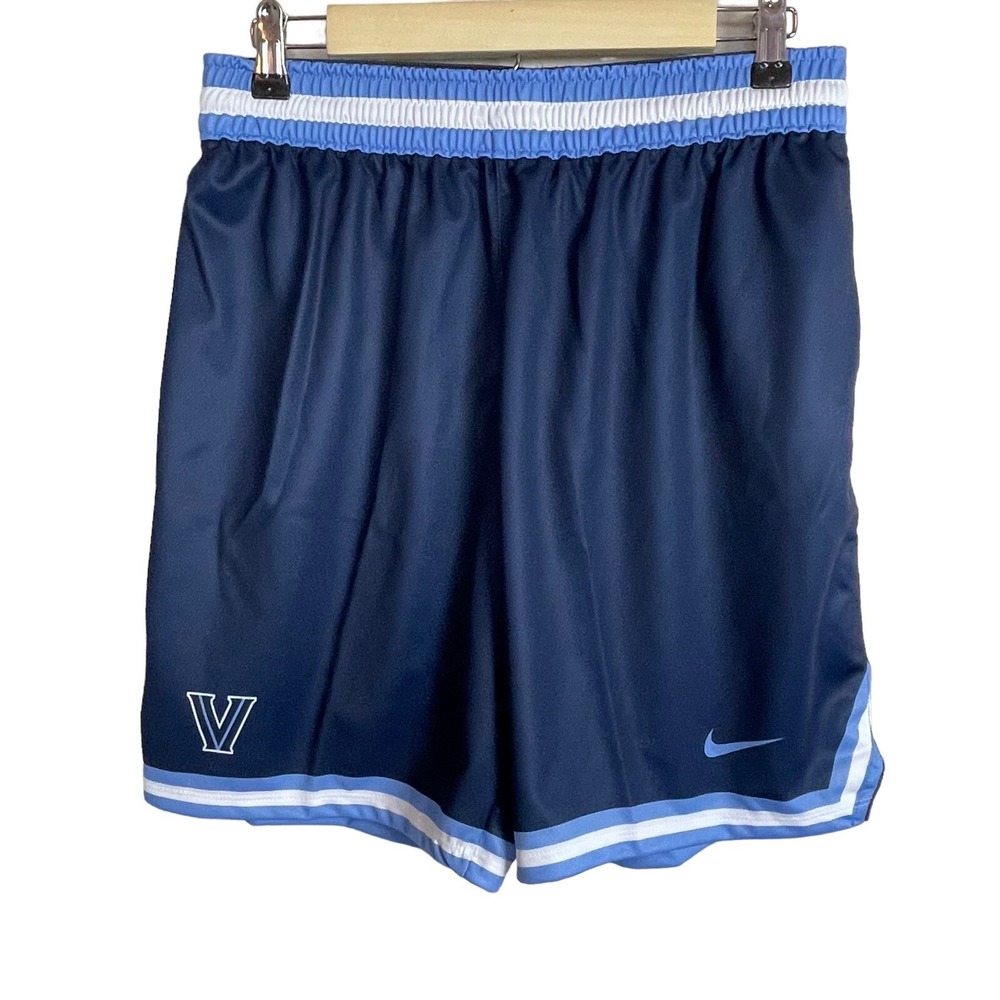 Nike Villanova Wildcats Basketball Shorts Mens M Navy Blue NCAA Collegiate‎
